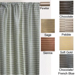 Jaipur Circle Rod Pocket Curtain Panel (53 in. x 84 in.)