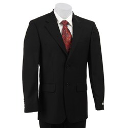 Kenneth Cole Slim Collection Men's Black 2-button Suit