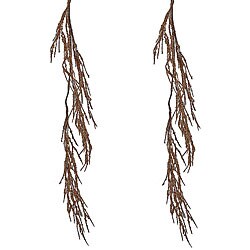 Orange Twig Branch Garlands (Set of 2)