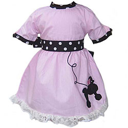 AnnLoren 50s Poodle Dress for American Girl Dolls