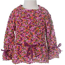 Mulberribush Girl's Purple Sweater