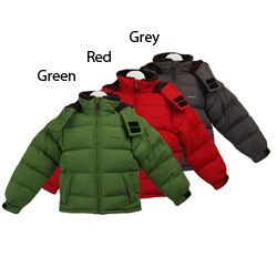 London Fog Boy's Brushed Poly Microfiber Coat