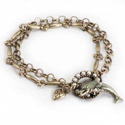 Sweet Romance Dolphin Trick Bracelet