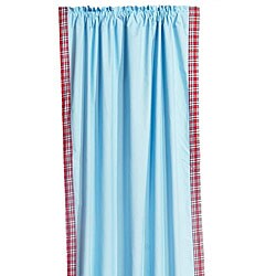 Bacati Boys Striped Curtain Panel (42 in. x 84 in.)