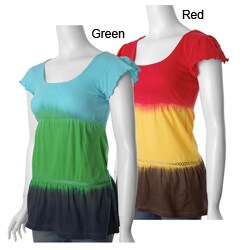 Derek Heart Junior's Dip-dye Tunic Top