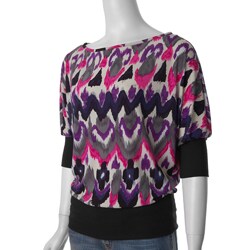 Moa Moa Brand Women's Scoop-neck Tunic Top