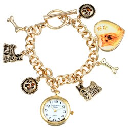 Marcel Drucker Collection Yorkie Charm Watch
