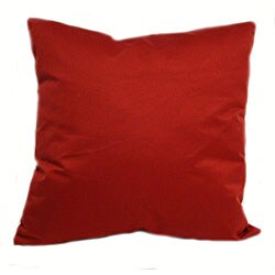 Ultrafine 24-inch Tomato Red Floor Pillow.