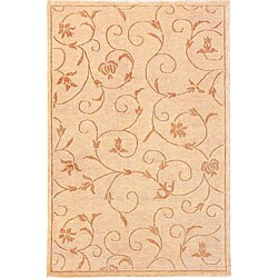 Handmade Himalayan Sheep Wool Rug (4' x 6')