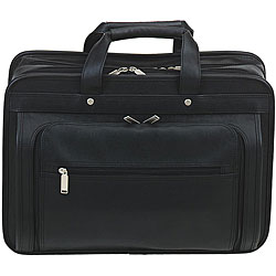 Black Leatherette 15.4-inch Laptop Computer Case