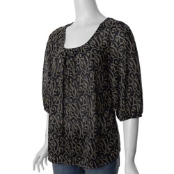 One Clothing Junior's 3/4-sleeve Tunic