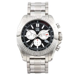 ESQ Men's Steel Chronograph/ Tachymeter Watch