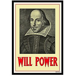 'Will Power' Framed Print Art