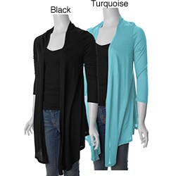Kona Brand Junior's Stretch Knit Cardigan