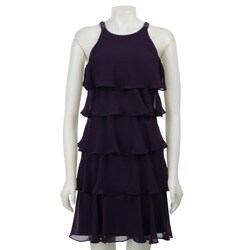 SL Fashions Tiered Ruffle Dress.