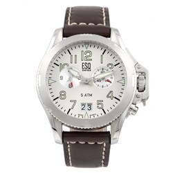 ESQ Men's Taskforce Collection Brown Strap Watch