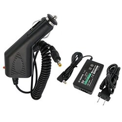 Car and Home / AC / Wall Power Adapter Charger for Sony PSP