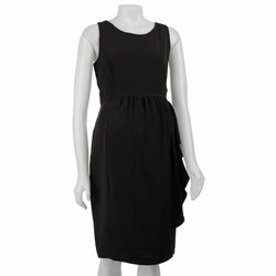 Liz Lange Women's Maternity Side Cascade Dress.