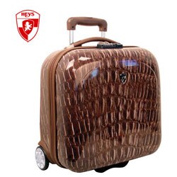 Heys eCase Exotic Crocodile Rolling Laptop Case