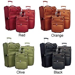 Heys Expedition 3-piece Expandable Luggage Set