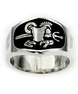 Sterling Silver 'Armor of God' Ring