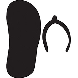 Paper Shapers Flip Flop Medium Paper Punch
