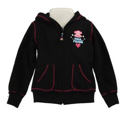 Small Paul by Paul Frank Toddler Girl's Zip-front Hoodie