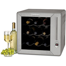 Cuisinart Stainless Steel 9-bottle Wine Cellar (Refurbished)
