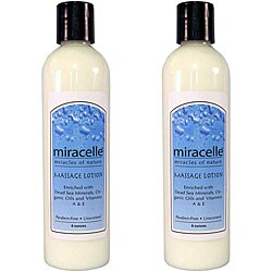 Master Massage Miracelle 8-ounce Oil Lotion (Set of 2)