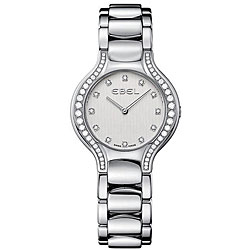 Ebel Beluga Women's Stainless Steel Diamond Watch