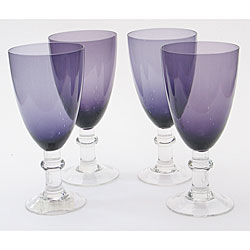 Certified International Plum 16-ounce Goblets (Set of 8)