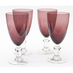 Certified International Amethyst 16-ounce Goblets (Set of 8)