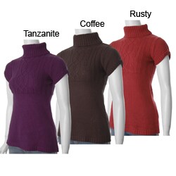 CiSono by Adi Junior's Cable Knit Turtleneck Sweater.