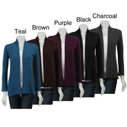 Nice Wear Women's Hatchi Knit Open-front Cardigan.