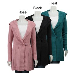 Chances R Women's Rib/ Pointelle Sweater.