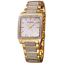 Wittnauer Crystal Goldplated Steel Men's Quartz Watch