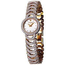 Wittnauer Women's Crystal Goldplated Quartz Watch