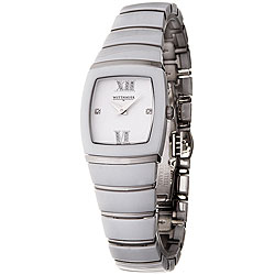 Wittnauer Women's Ceramic Stainless Steel Watch