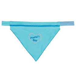Aria 'Mama's Boy' Blue Dog Bandana