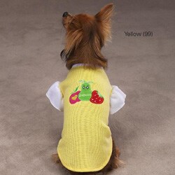 Fruit Bowl Yellow Dog T-shirt