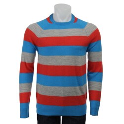 French Connection Men's Striped Wool Sweater.