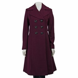 Laundry by Shelli Segal Women's Long Wool Coat