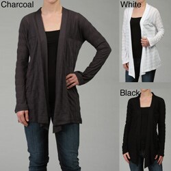 Calvin Klein Performance Women's Burnout Striped Shrug