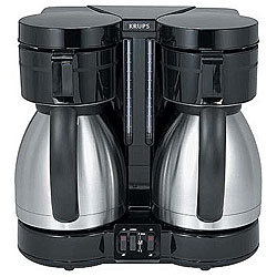 Krups 324-42 DuoThek Steel 10-cup Dual Thermal Coffeemaker