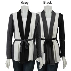 Nice Wear Women's 2-tone Fly Away Cardigan.