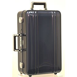 Zero Halliburton 21-inch Deep Blue Aluminum Zeroller Carry-on