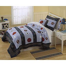 Sports Action Quilt Set