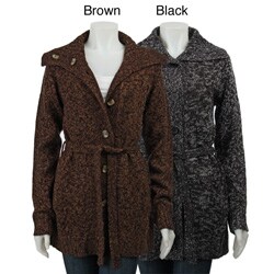Contact Women's Rib Button-front Sweater
