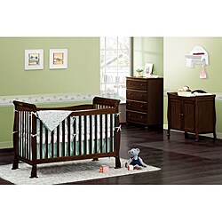 Ann 4-in-1 Coffee-color Convertible Crib