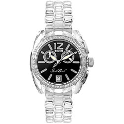 Elini Men's South Beach Chronograph Diamond Watch